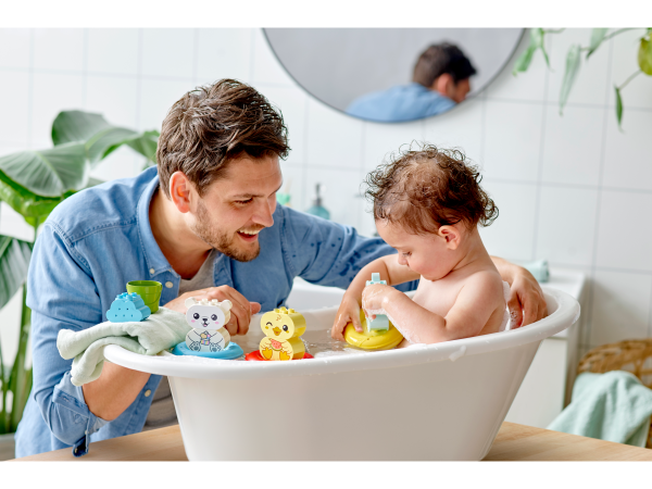 LEGO® DUPLO®  Badewannenspaß: Schwimmender Tierzug